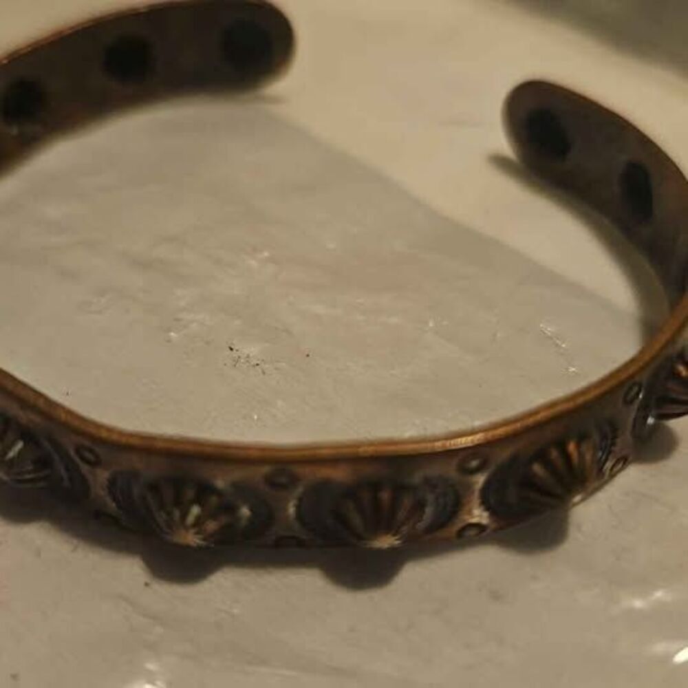 Vintage Southwestern-style Bell Trading Post Bracelet